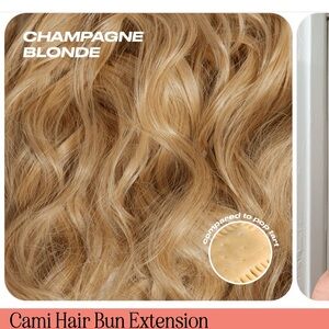 Brand New Never Worn, INH Cami ( Champagne) Hair Bun.